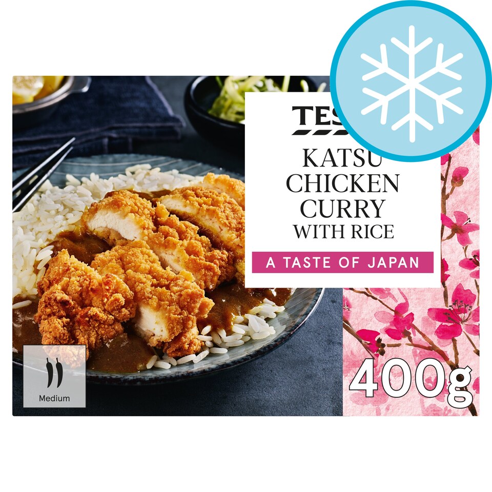 Tesco Katsu Chicken Curry With Rice 400G Tesco Groceries