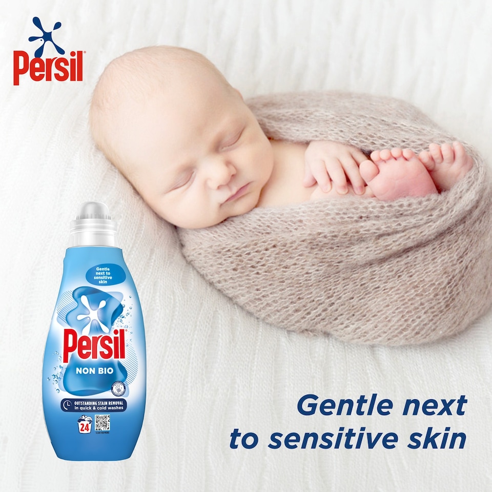 image 1 of Persil Non Bio Laundry Liquid Detergent 24 Washes 648ml