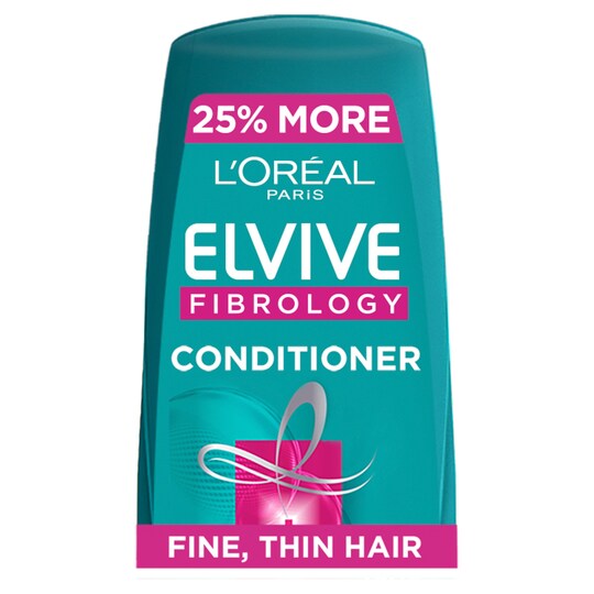 L'oreal Elvive Fibrology Fine Hair Conditioner 500Ml Tesco Groceries