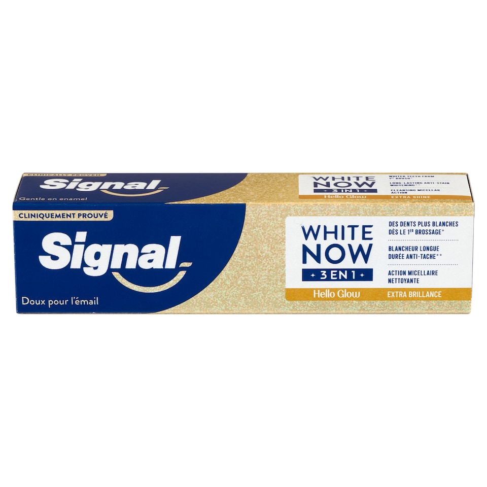 obrázok 1 z Signal White now 3in1 Hello Glow zubná pasta 75 ml