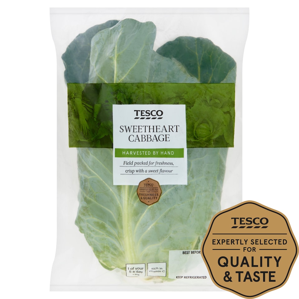 Tesco Sweetheart Cabbage Each