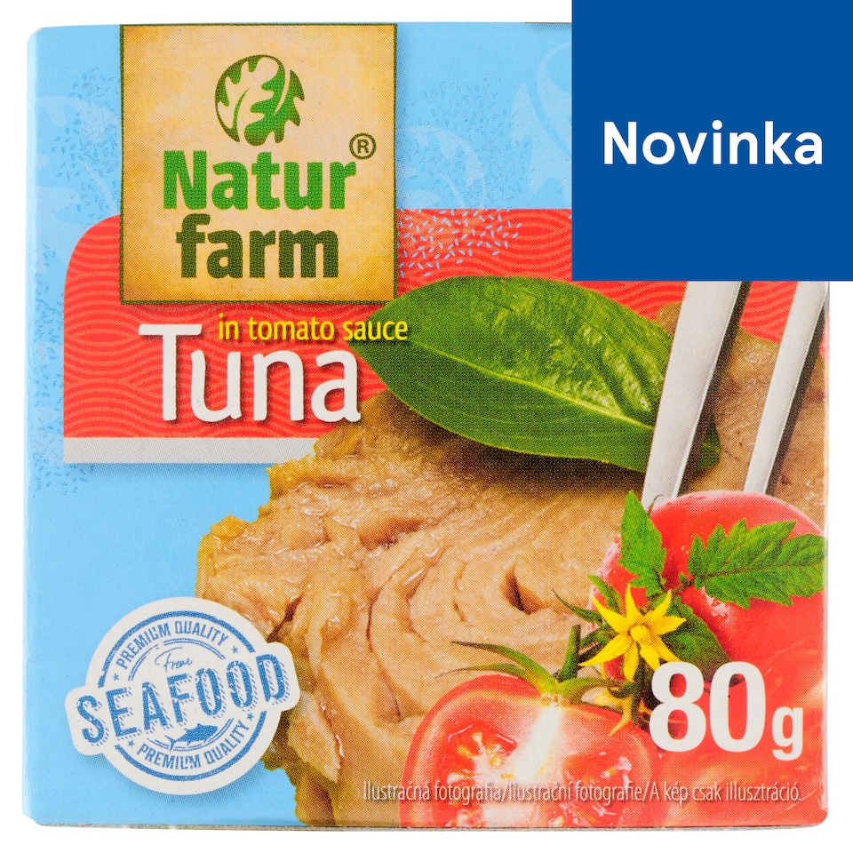 obrázok 1 z Natur Farm Tuniak v paradajkovej omáčke 80 g
