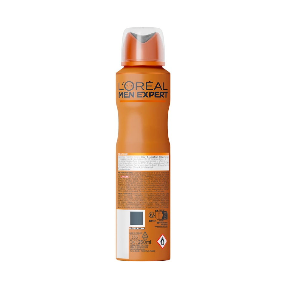 image 1 of L'Oreal Men Expert Thermic Resist Antiperspirant Spray Deodorant XXL 300ml