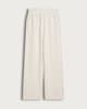 image 4 of F&F Active Wide Leg Side Stripe Joggers in Cream