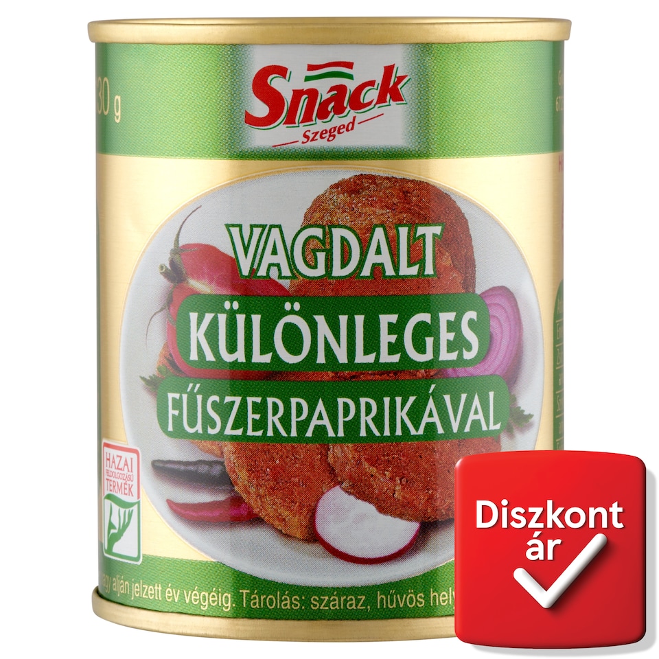Snack Szeged vagdalt különleges fűszerpaprikával 130 g  1. kép