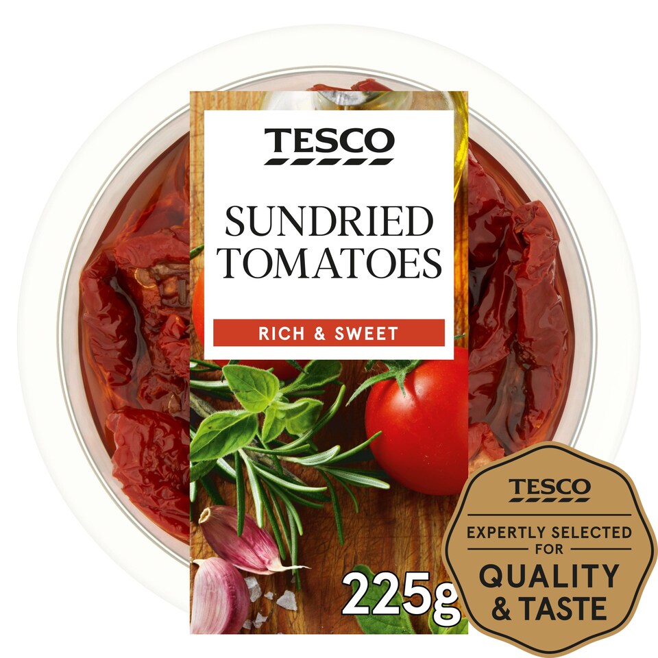 Tesco Sundried Tomatoes 225G Tesco Groceries