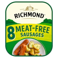 Richmond Meat-Free Sausages 8 Pack 304g