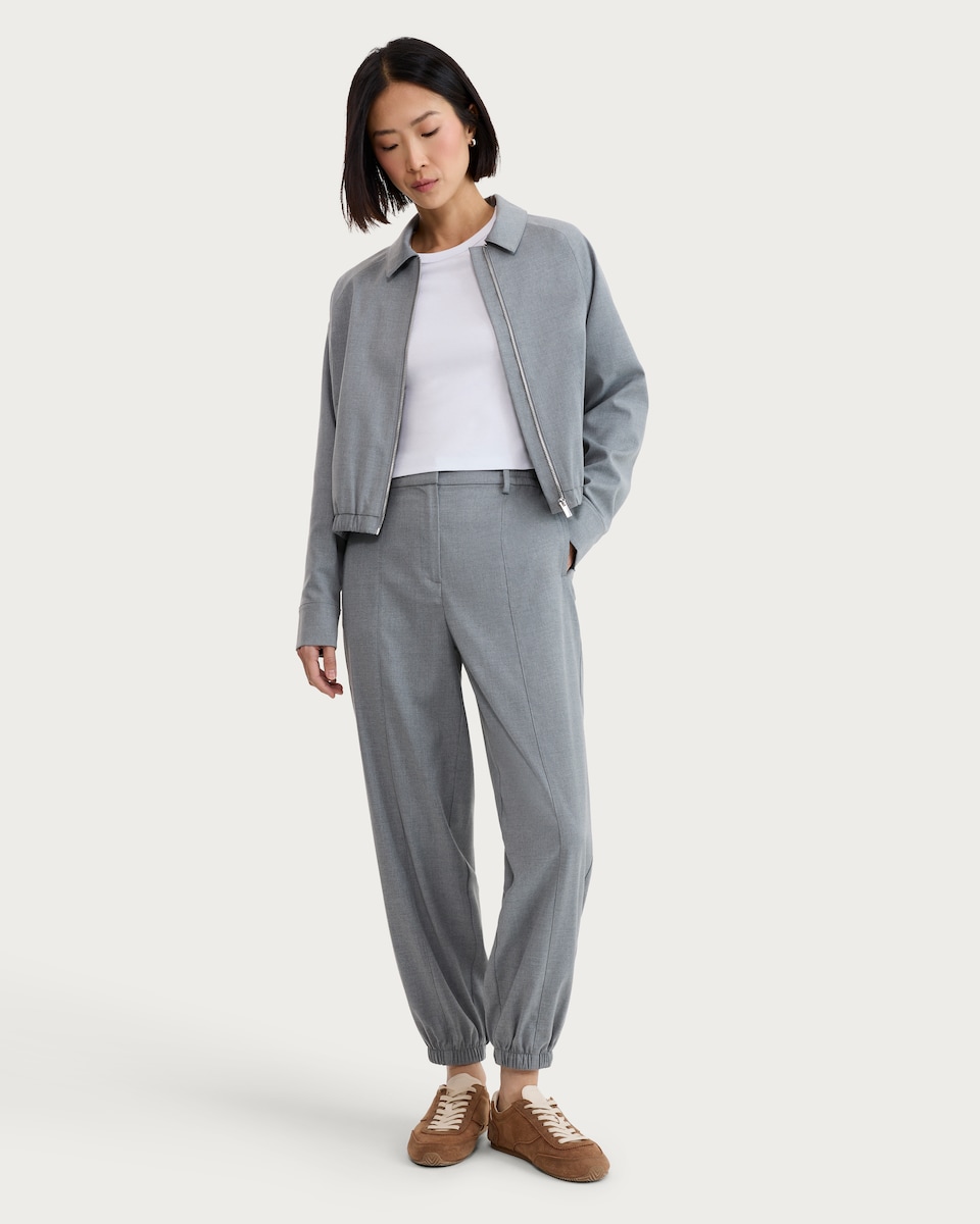 image 1 of F&F Cotton Rich Short Sleeved Cropped T-Shirt in White