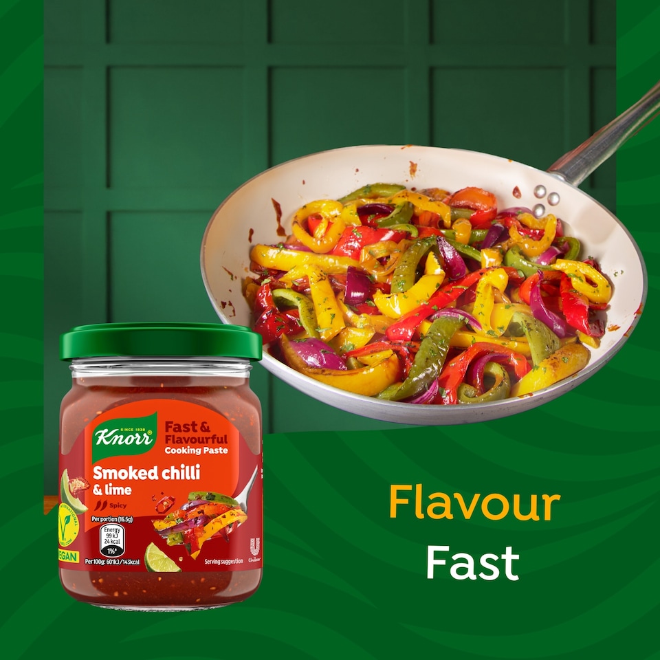 image 1 of Knorr Smoked Chili & Lime Cooking Paste 165g