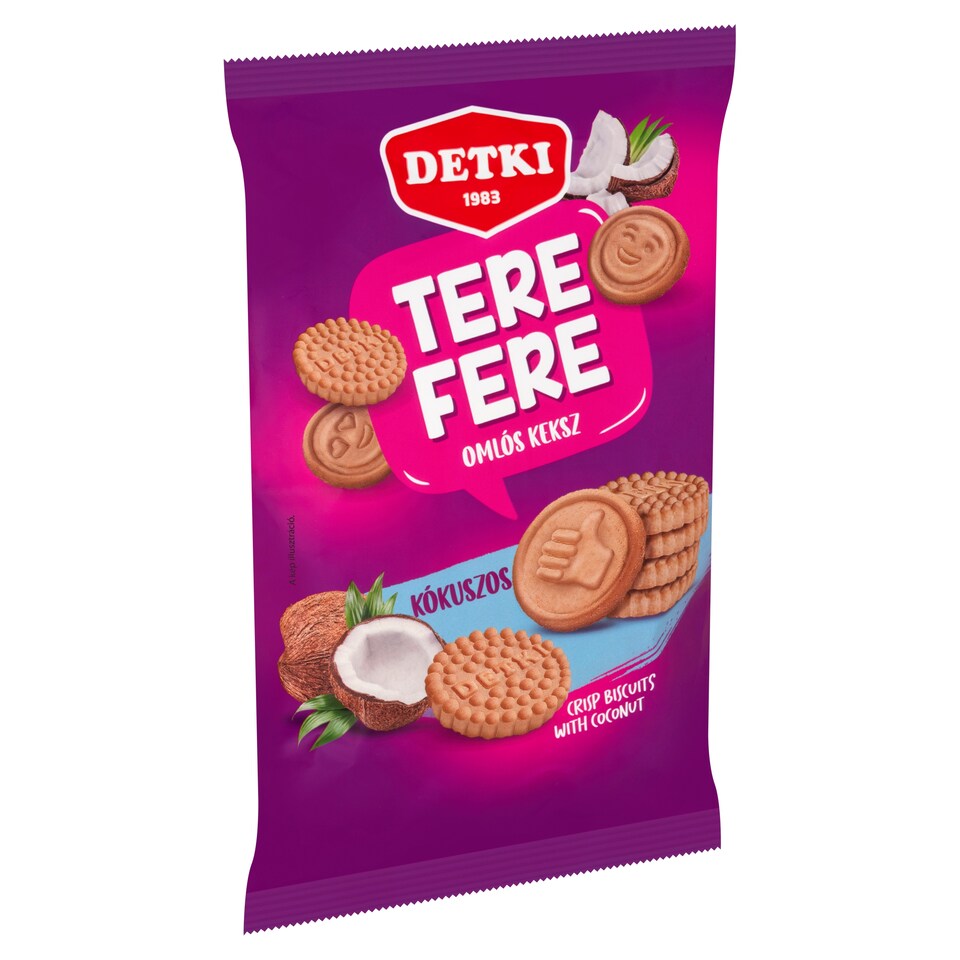 Detki Tere-fere Crisp Biscuits with Coconut 180 g