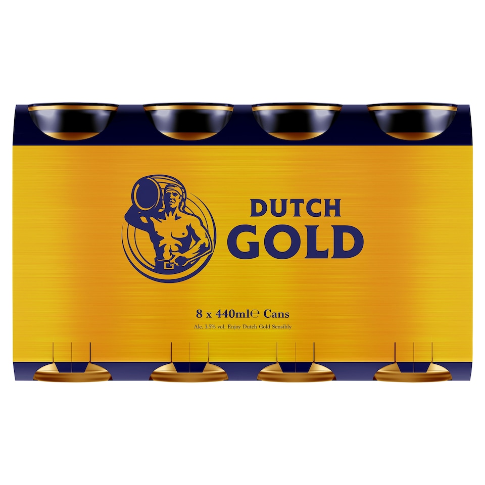 Dutch Gold Beer 8X440ml