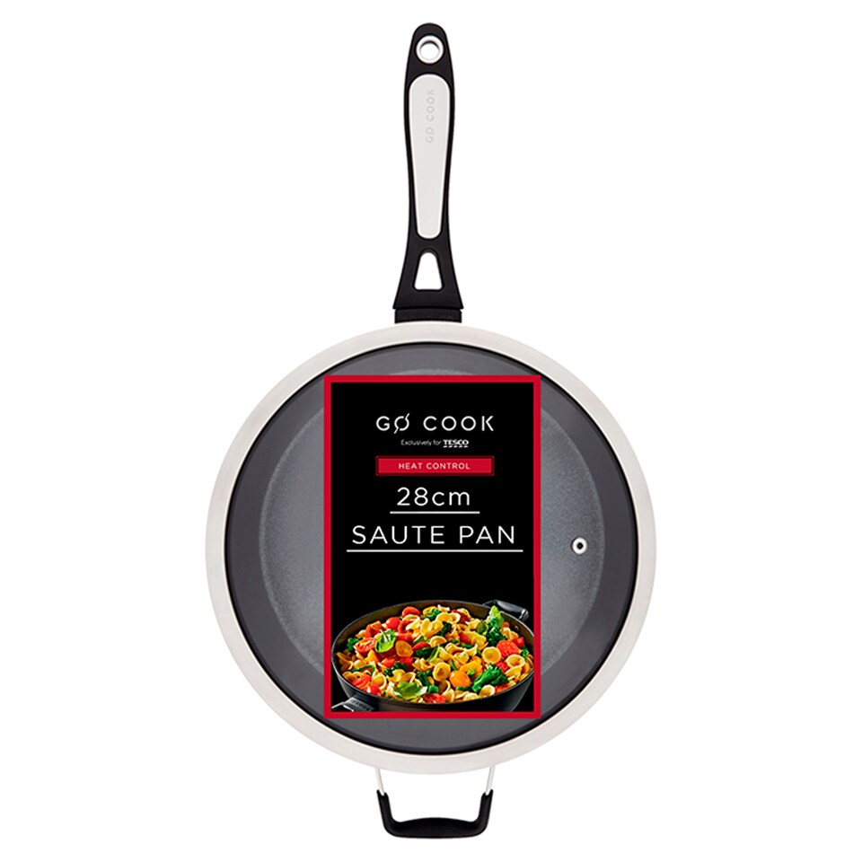 image 1 of Go Cook Heat Control Forged Saute Pan 28Cm