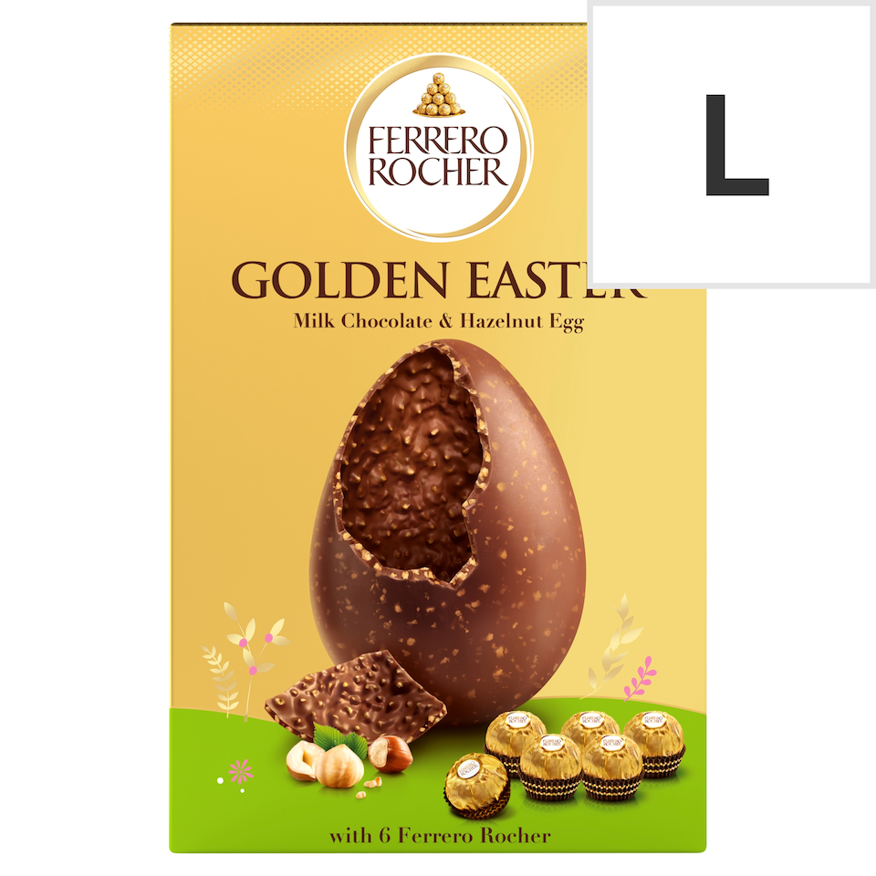 image 1 of Ferrero Rocher Golden Easter Egg 250G