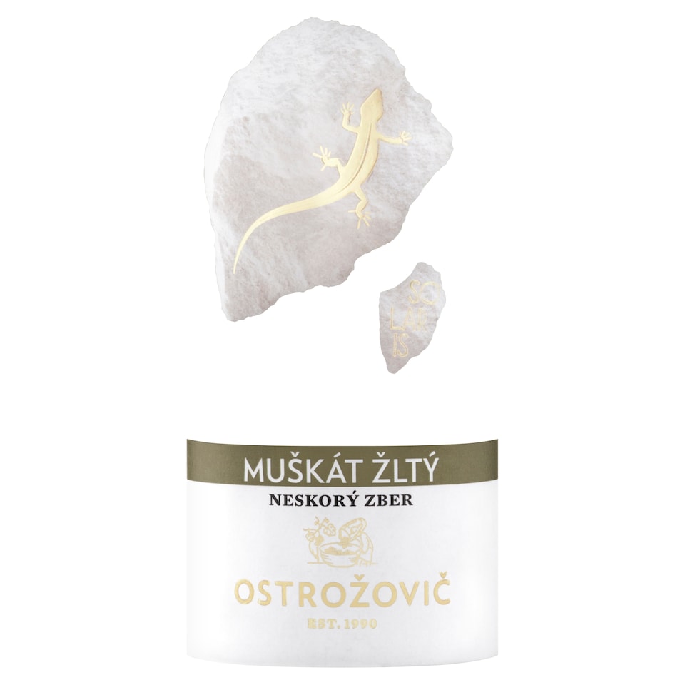obrázok 1 z Ostrožovič Muškát žltý akostné odrodové víno s prívlastkom neskorý zber biele suché 0,75 l