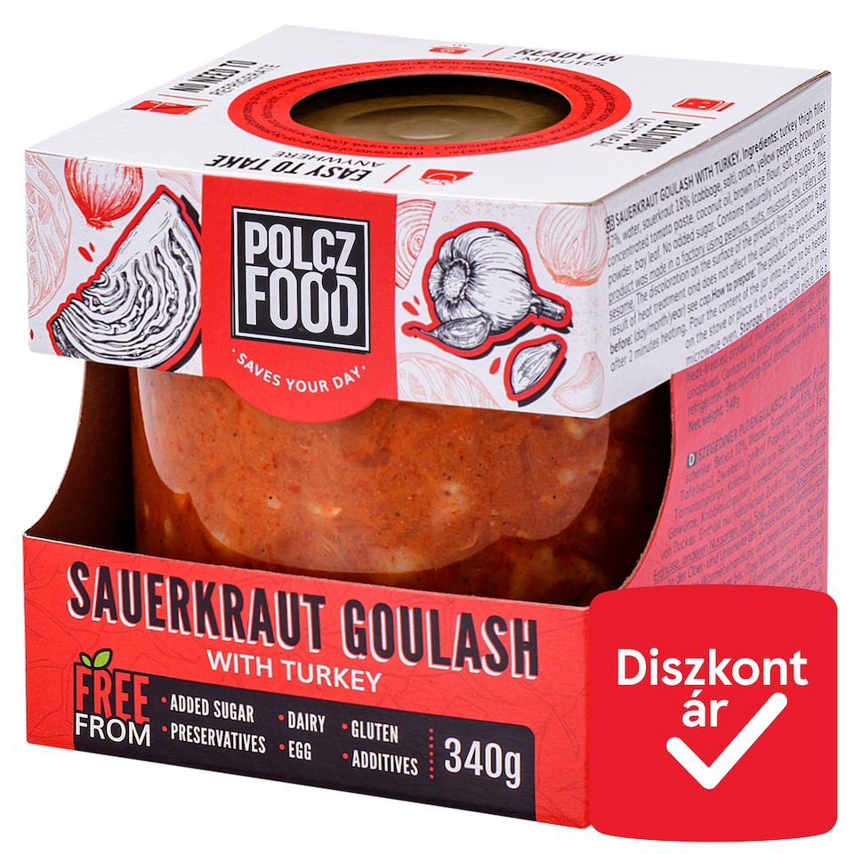 Polcz káposztás pulyka 340 g