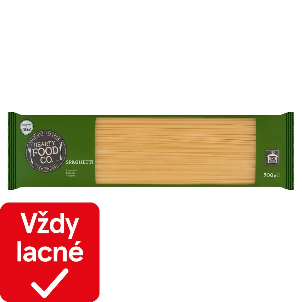 Hearty Food Co. Špagety 500 g