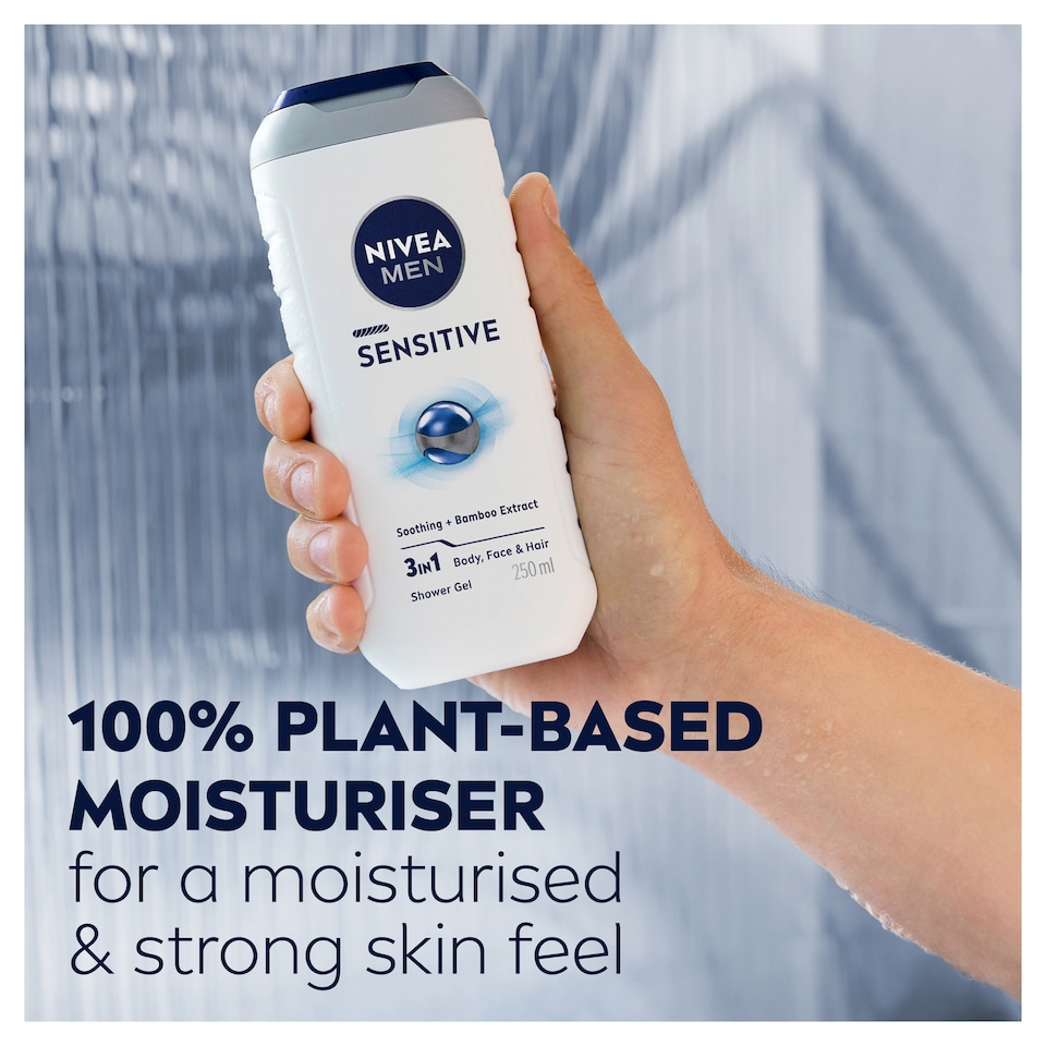 image 1 of NIVEA MEN Sensitive Shower Gel 250ml
