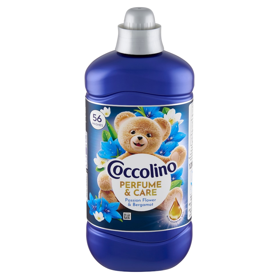 image 1 of Coccolino Perfume & Care Passion Flower & Bergamot Concentrated Fabric Softener 56 Washes 1288 ml
