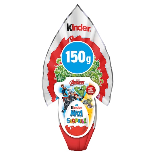 Kinder Maxi Surprise Egg 150G Tesco Groceries kinder-maxi-surprise-egg-150g-tesco-groceries