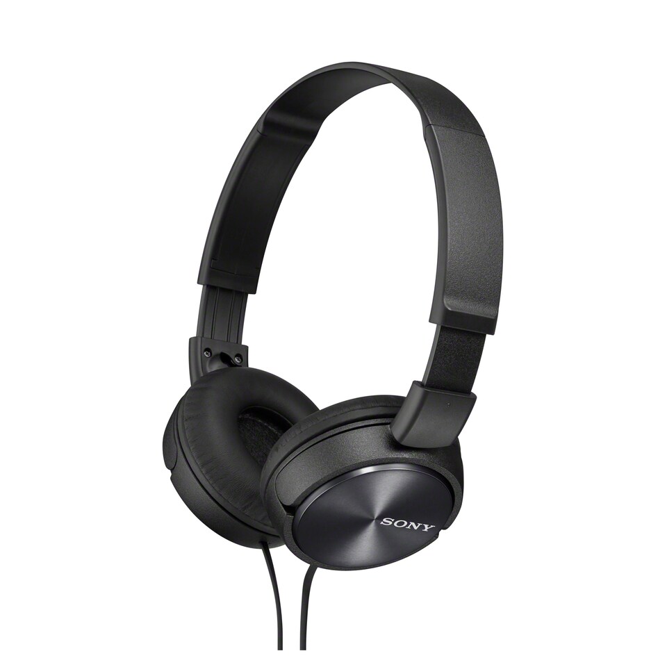 image 1 of Sony MDV-ZX310 Wired On Ear Headphones Black