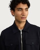 image 2 of The F&F Edit Cotton Rich Pocket Detail Shacket in Navy