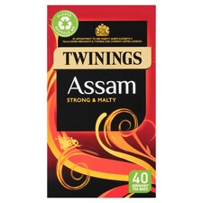 Twinings Assam 40 Tea Bags 100G