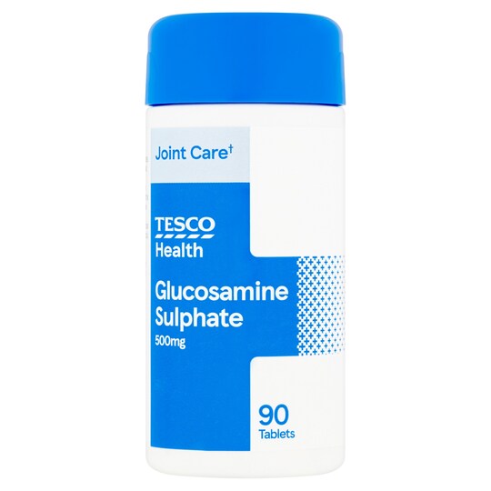Tesco Glucosamine Sulphate 500Mg X 90 Tesco Groceries