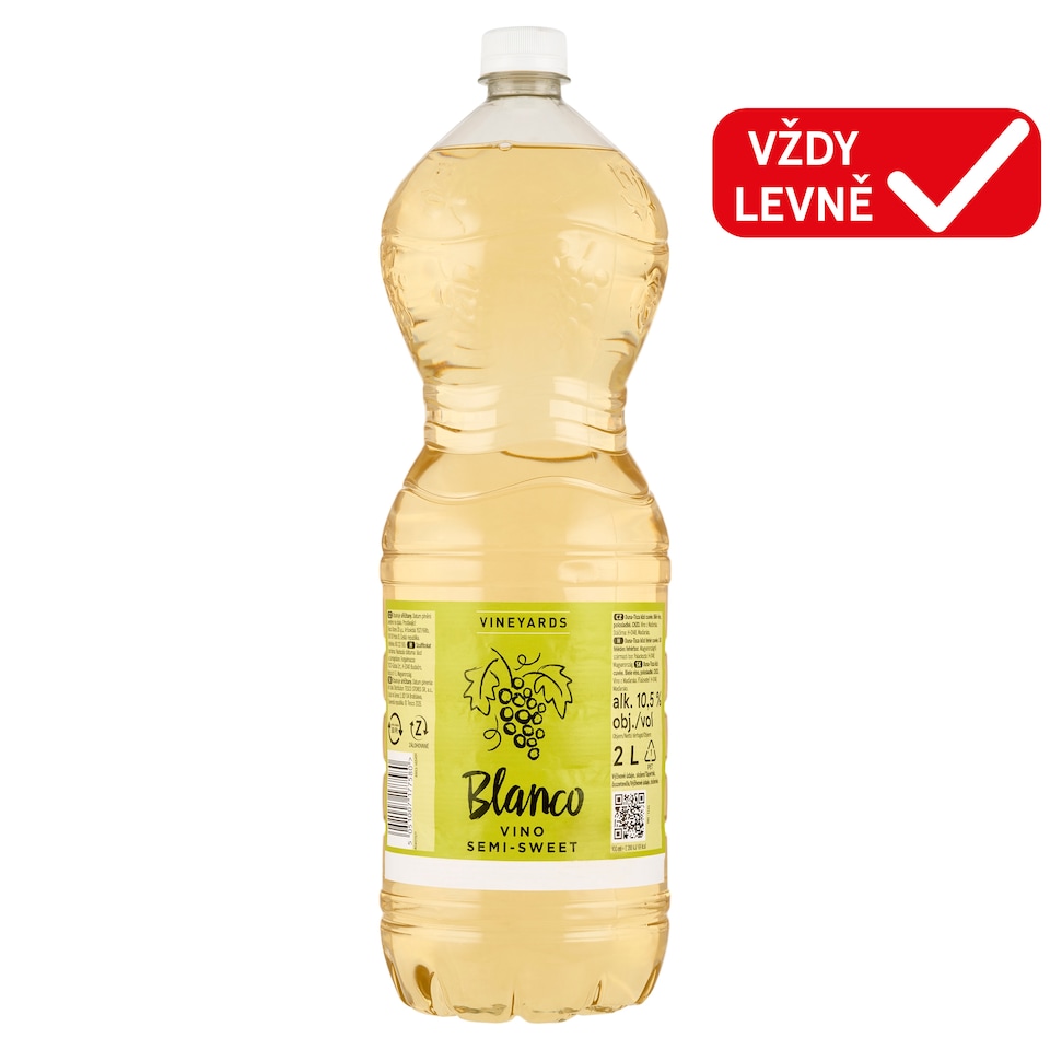 Vineyards Duna-Tisza Közi Cuvée Semi-Sweet White Wine 2L