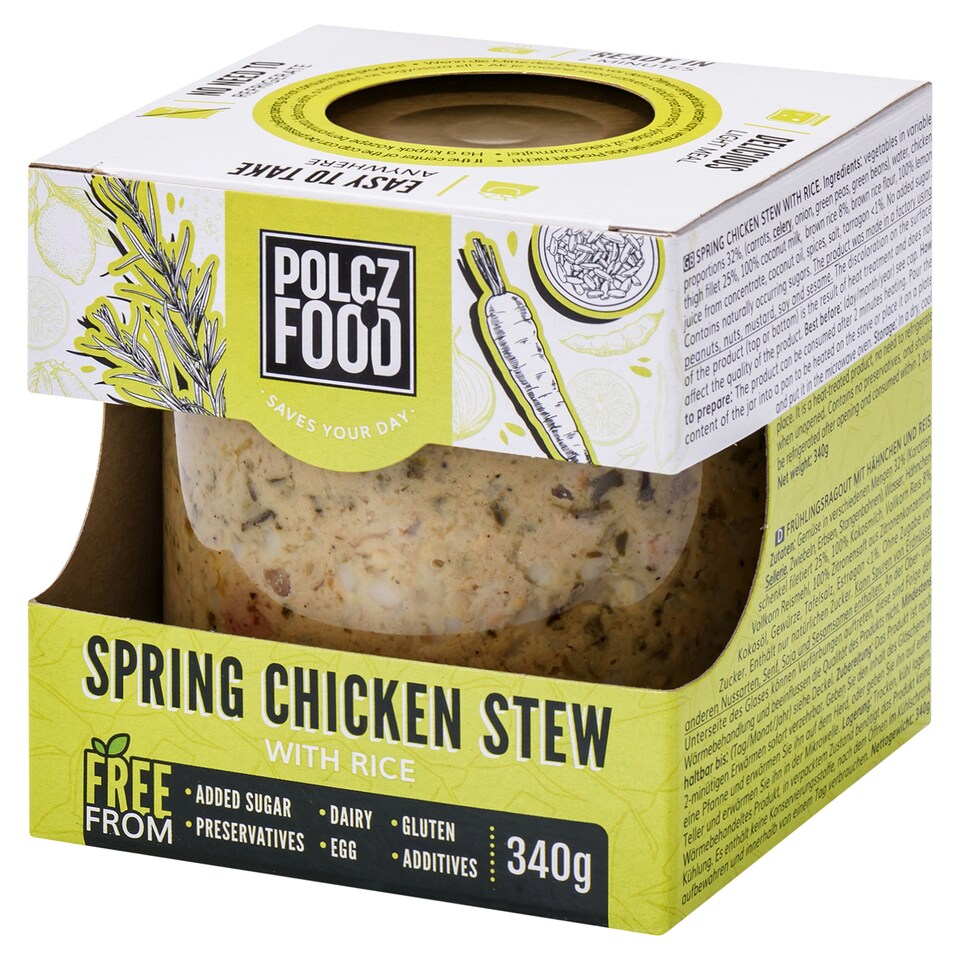 Polcz Food Jarné kuracie ragú s ryžou 340 g