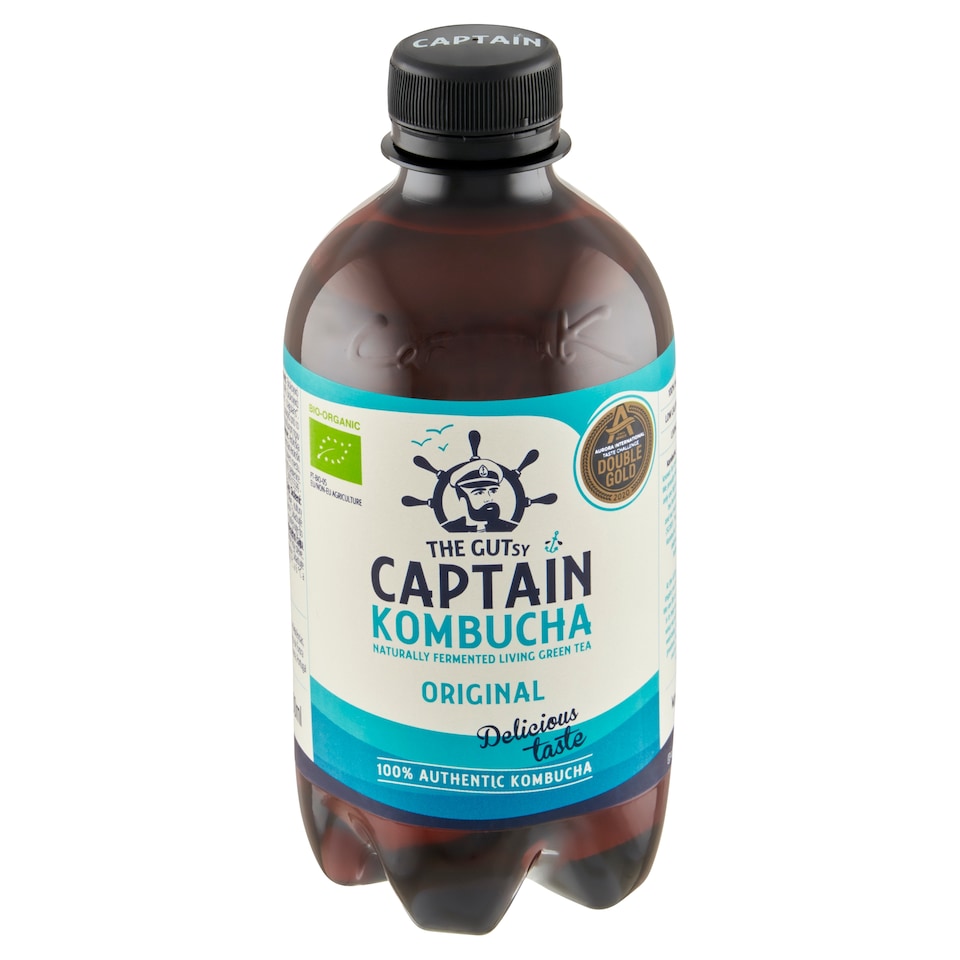 Obrázek 1 pro produkt The Gutsy Captain Kombucha Original 400ml