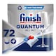 image 1 of Finish Quantum All in One Regular 72 Dishwasher Tablets 748.8g