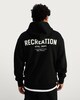image 4 of F&F Cotton Rich Recreation Athl. Dept. Slogan Hoodie in Black