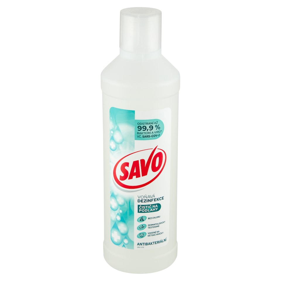 Savo Bez chlóru Na podlahy antibakteriálne 1000 ml
