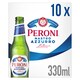 image 1 of Peroni Nastro Azzurro Lager Beer 10 X 330Ml