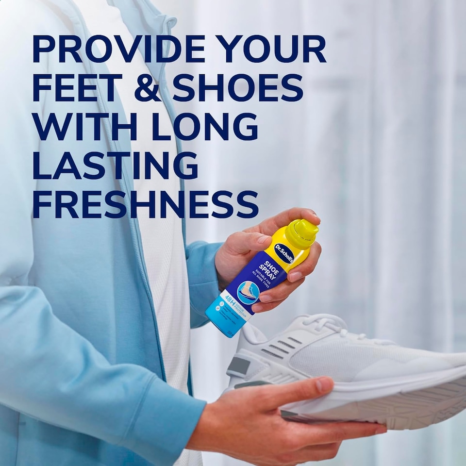 image 1 of Scholl Fresh Step Shoe Spray 24 Hour Foot Care