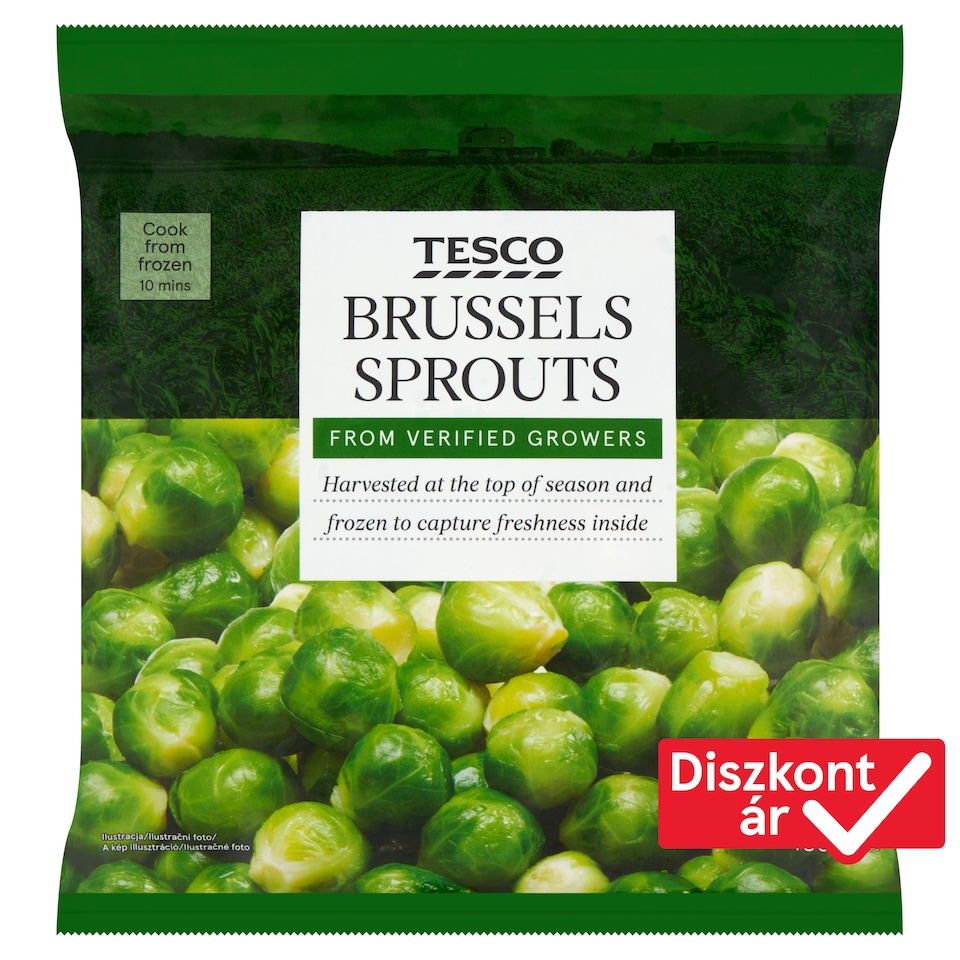 Tesco gyorsfagyasztott kelbimbó I. o. 450 g