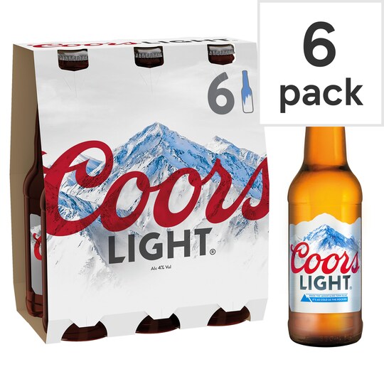 Coors Light 6X330ml Tesco Groceries