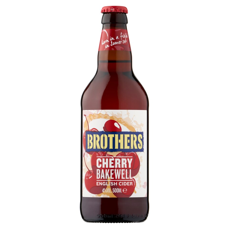 Brothers Cherry Bakewell Cider 500Ml Tesco Groceries