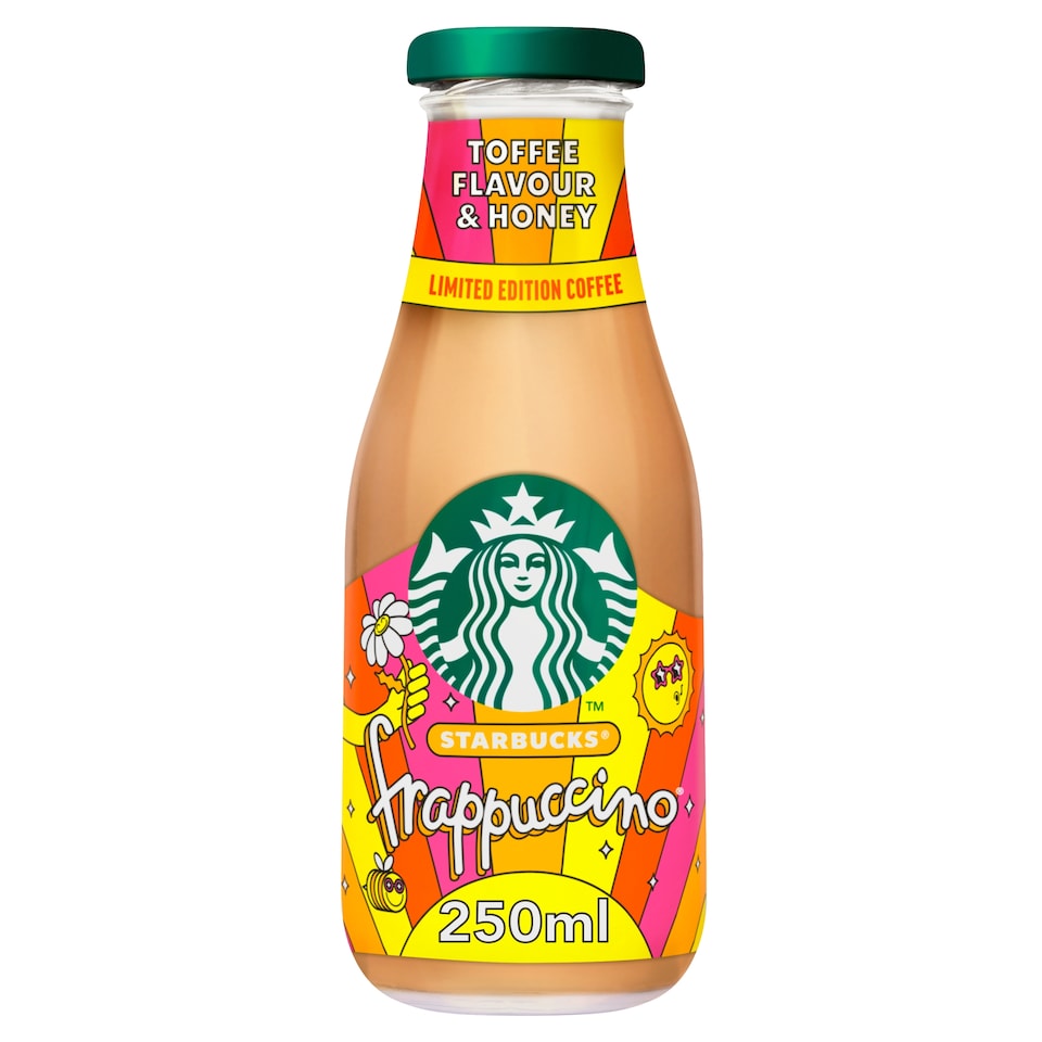 image 1 of Starbucks Frappuccino Toffee & Honey Sip on Sunshine Iced Coffee 250ml