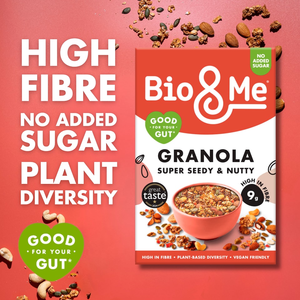 image 1 of Bio&Me Super Seedy & Nutty Gut-Loving  Granola 360g