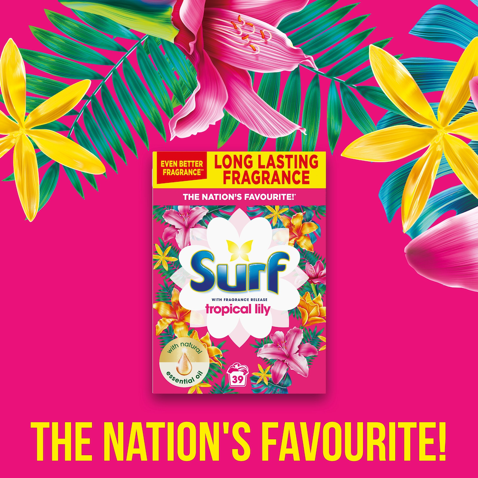 image 1 of Surf Tropical Lily Ylang Ylang Washing Powder 39Wsh 1950G