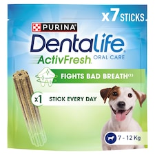 DENTALIFE ActivFresh Small Dental Chicken Dog Chews 7 Sticks