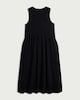 image 4 of F&F Cotton Rich Sleeveless Midi Dress in Black