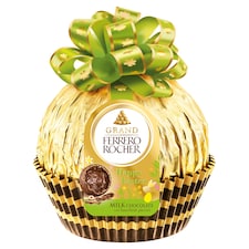 Grand Ferrero Rocher Hollow Milk Chocolate Figurine with Hazelnut Pieces 125 g