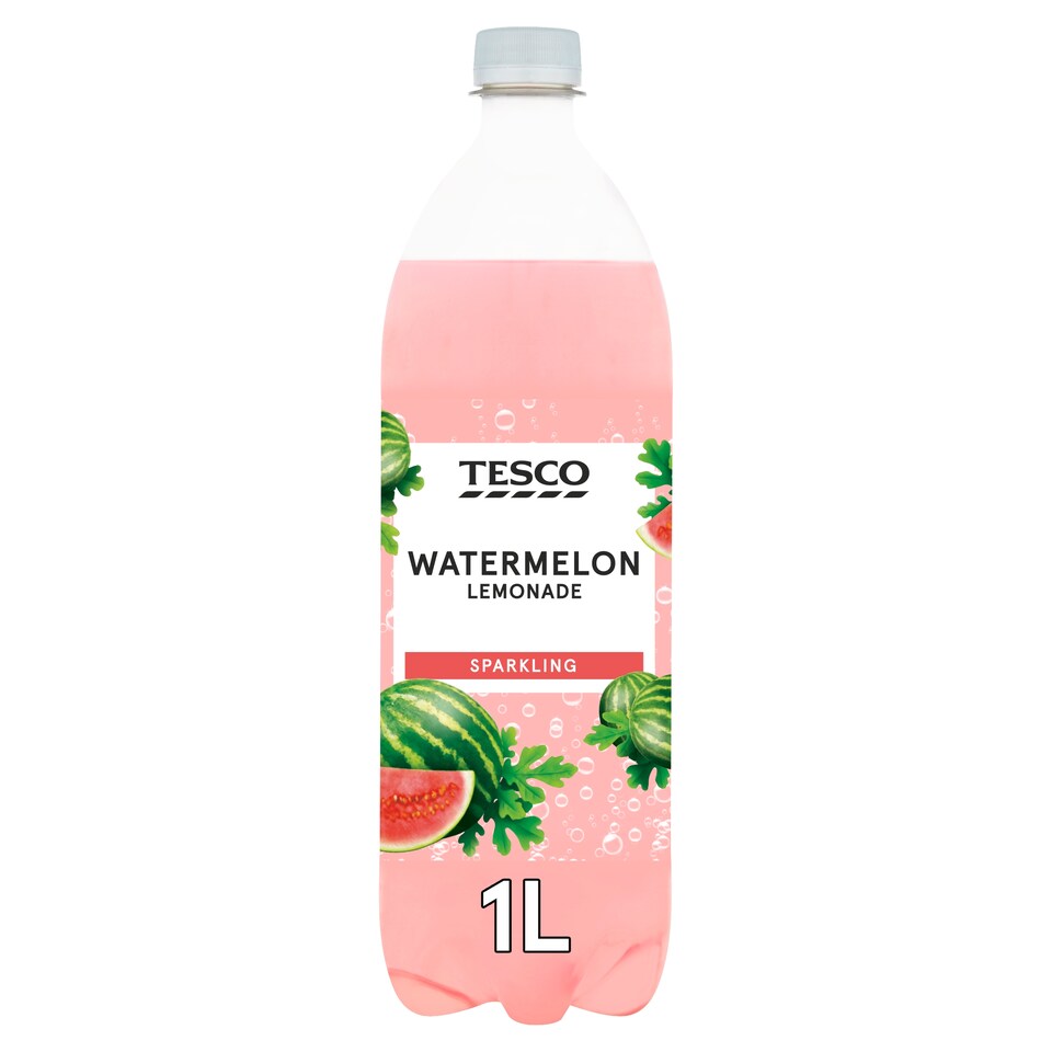 Tesco Sparkling Watermelon Lemonade 1L