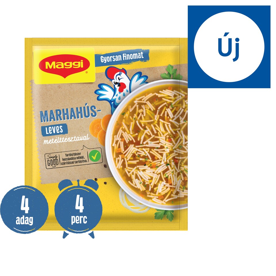 Maggi marhahúsleves metélttésztával 58 g