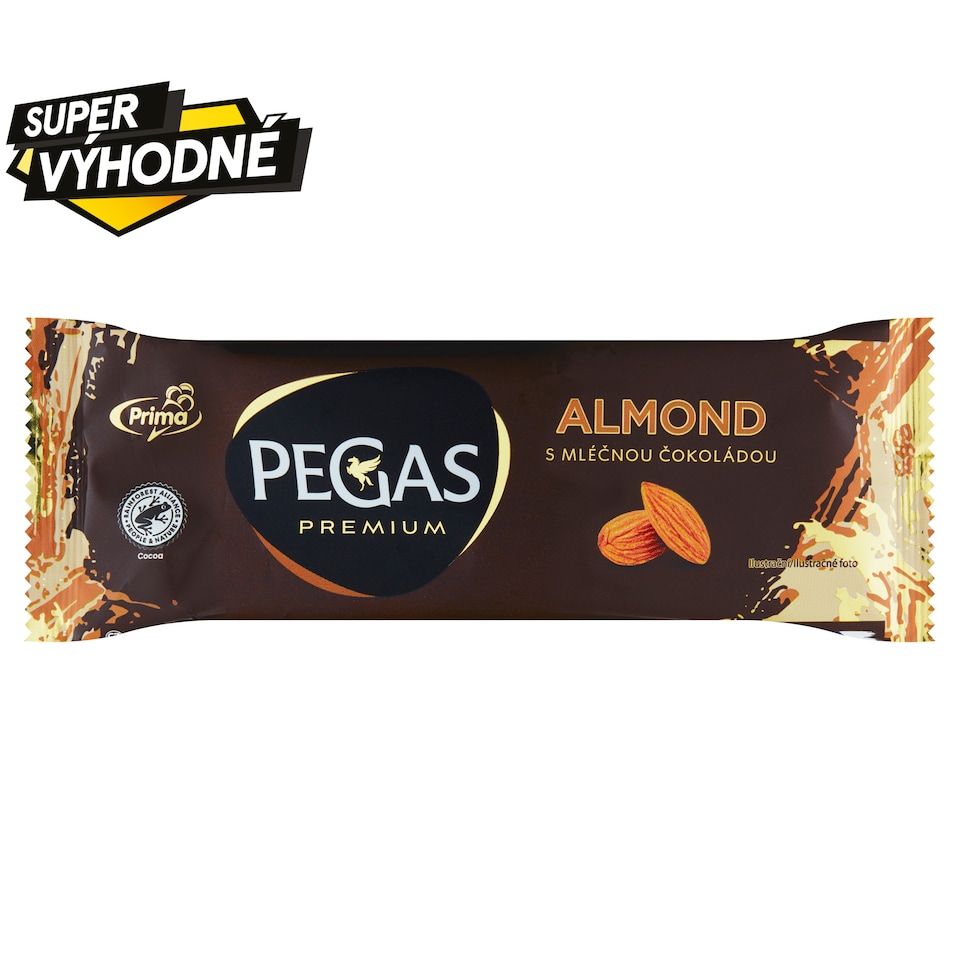 Prima Pegas Premium Almond s mléčnou čokoládou 100ml