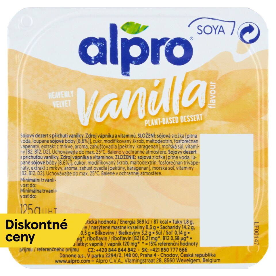 image 1 of Alpro Soya Dessert with Vanilla Flavor 125 g