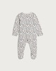 image 2 of F&F Baby 3-Pack Pure Cotton Bear and Leopard Print Sleepsuits in Pink