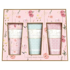 Baylis & Harding Royale Garden Rose, Poppy & Vanilla Luxury Hand Treats Gift Set 3x 50ml
